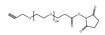Propargyl-PEG24-NHS ester