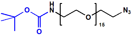 BocNH-PEG15-Azide