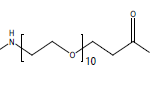H2NCH2CH2-PEG4-CONH-PEG10-CH2CH2NHCO-PEG4-CH2CH2NH2
