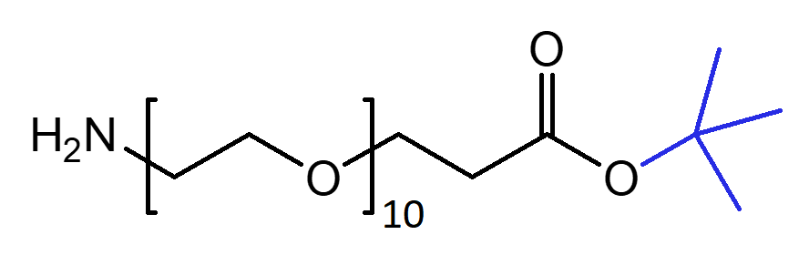 H2N-PEG10-CH2CH2COOtBu