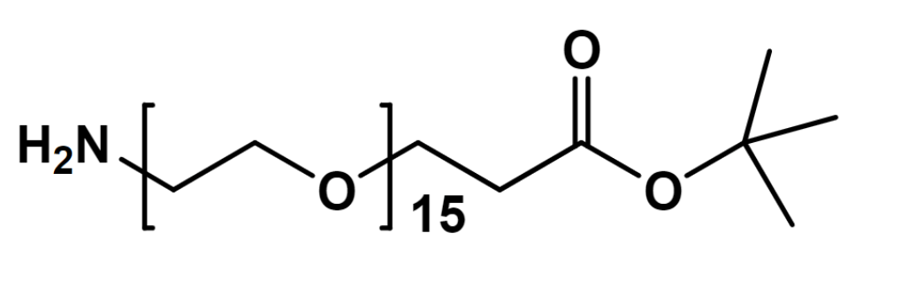 H2N-PEG15-CH2CH2COOtBu