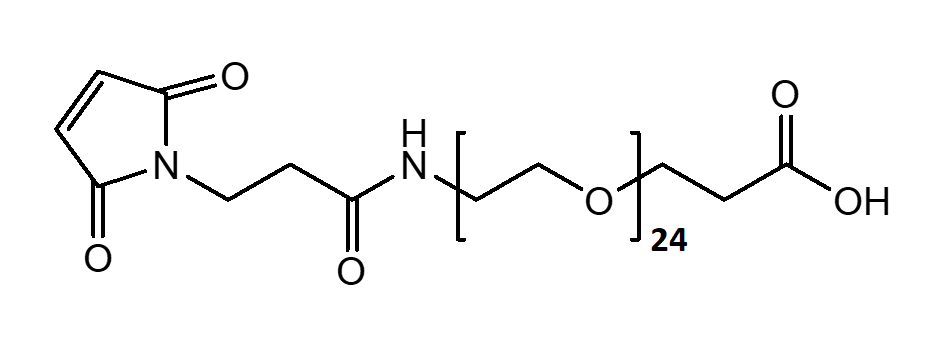 Maleimide-NH-PEG24-CH2CH2COOH