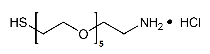HS-PEG5-CH2CH2NH2·HCl
