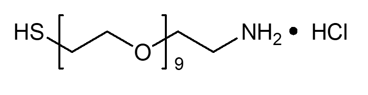 HS-PEG9-CH2CH2NH2·HCl