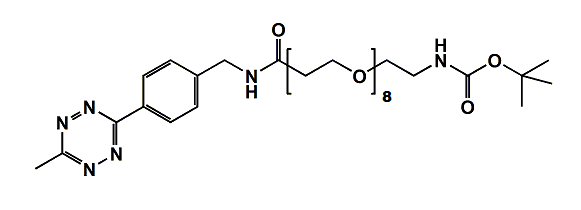 Methyltetrazine-CH2NHCO-PEG8-CH2CH2NHBoc