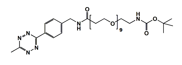 Methyltetrazine-CH2NHCO-PEG9-CH2CH2NHBoc