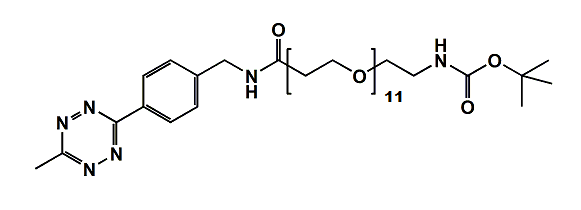 Methyltetrazine-CH2NHCO-PEG11-CH2CH2NHBoc