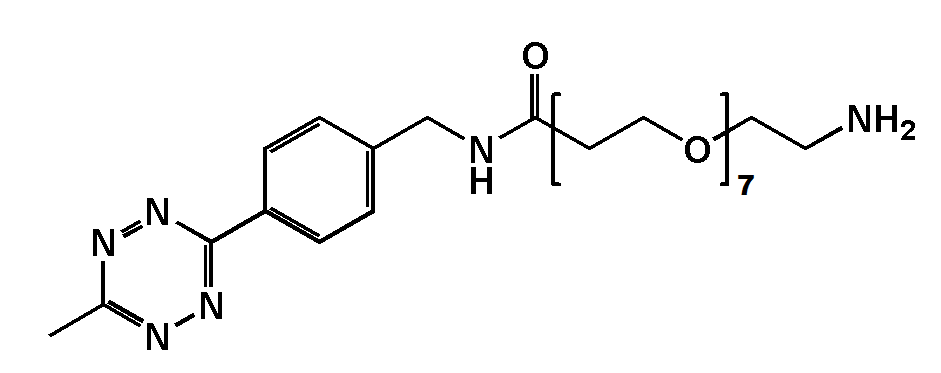 Methyltetrazine-CH2NHCO-PEG7-CH2CH2NH2