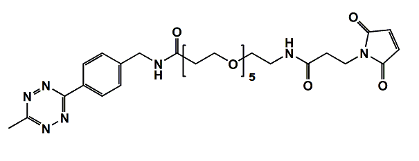 Methyltetrazine-CH2NHCO-PEG5-CH2CH2NHMal