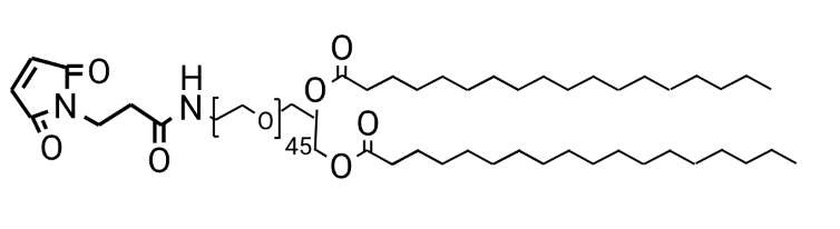 Mal-NH-PEG45-DSG