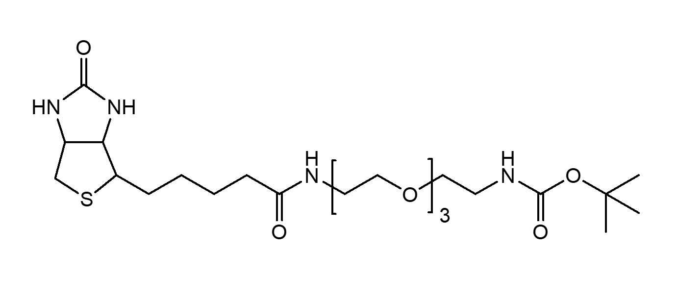 Biotin-PEG3-CH2CH2NHBoc