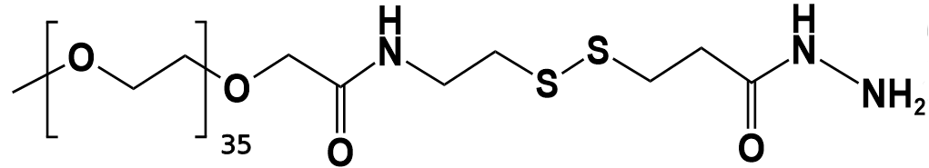 mPEG35-SS-hydrazine