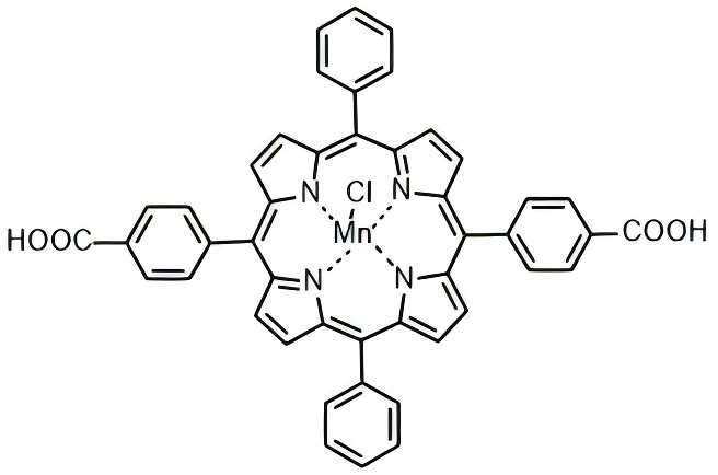 5,15-bis(4-carboxyphenyl)-10,20-diphenylporphyrin-MnCl