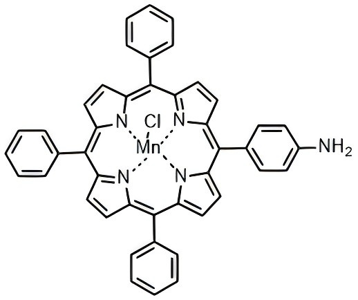 5-(4-aminophenyl)-10,15,20-triphenylporphyrin-MnCl