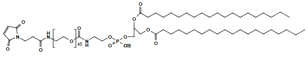 DAPE-PEG₄₅-NH-Mal
