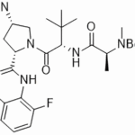 tert-butyl ((S)-1-(((S)-1-((2S,4S)-4-amino-2-((2,6-difluorophenyl)carbamoyl)pyrrolidin-1-yl)-3,3-dimethyl-1-oxobutan-2-yl)amino)-1-oxopropan-2-yl)(methyl)carbamate