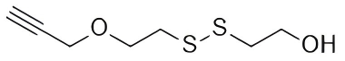 Propargyl-PEG1-SS-alcohol