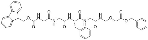 Fmoc-Gly-Gly-L-Phe-N-[(Cbz-estermethoxy)methyl]Glycinamide
