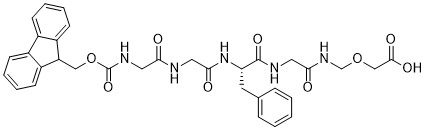 Fmoc-Gly-Gly-L-Phe-N-[(carboxymethoxy)methyl]Glycinamide