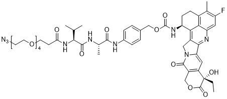 Azido-PEG4-Val-Ala-PAB-Exatecan