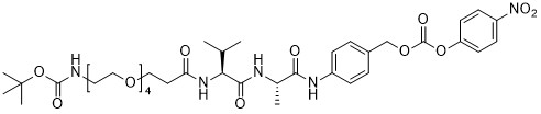 Boc-PEG4-Val-Ala-PAB-PNP