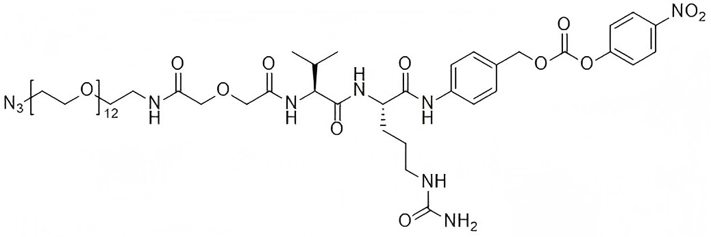 Azido-PEG12-Amido-Val-Cit-PAB-PNP