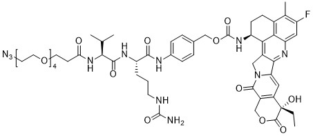Azide-PEG4-Val-Cit-PAB-Exatecan