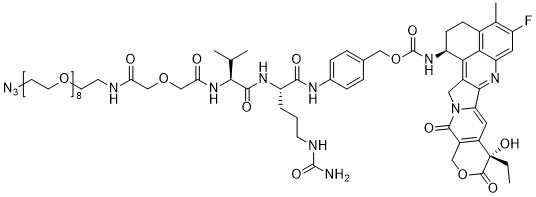Azide-PEG8-Val-Cit-PAB-Exatecan