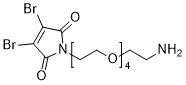 3,4-Dibromo-Mal-PEG4-Amine