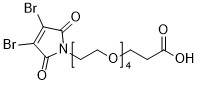 3,4-Dibromo-Mal-PEG4-Acid