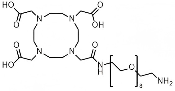 DOTA-PEG8-amine, HCl salt