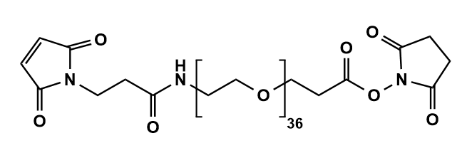 Maleimide-NH-PEG36-CH2CH2COONHS Ester