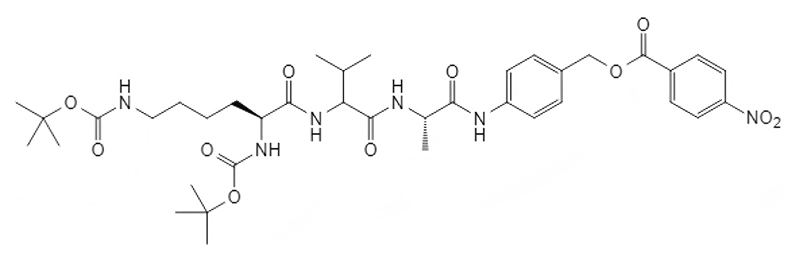 Boc-Lys(Boc)-Val-Ala-PAB-PNP